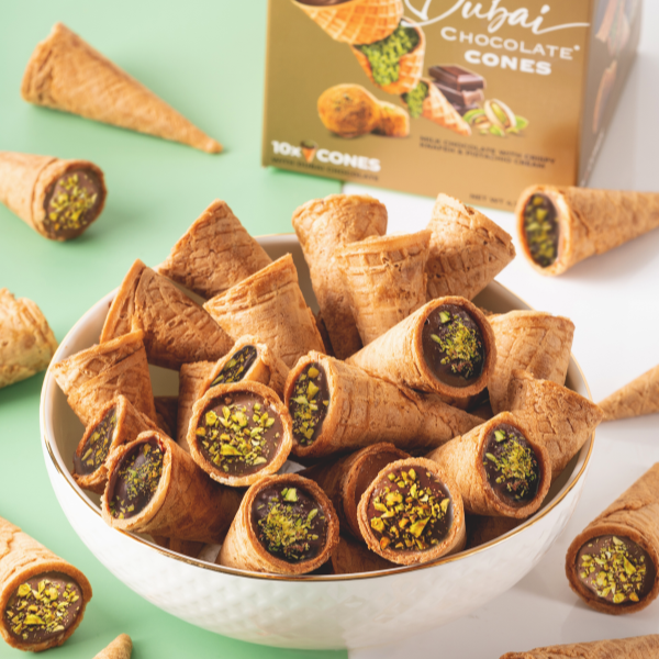 Dubai Chocolate Cone | 4.7 oz | Leonessa | Castellino's